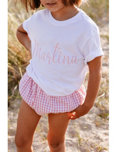 Camiseta personalizada con nombre