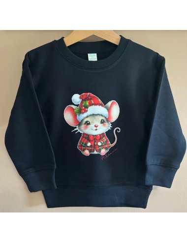 Sudadera navideña ratita