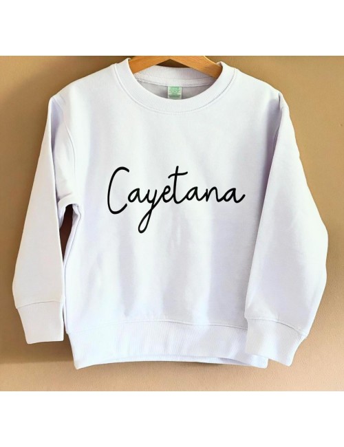 Sudadera con nombre