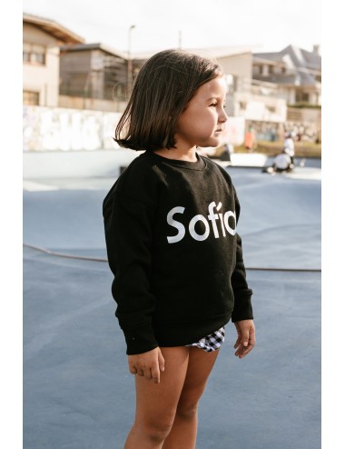 Sudadera negra iridiscente